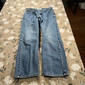 Vintage Levis 505 Regular Fit Jeans Men’s 32x30 Western Cowboy Light Wash 90s